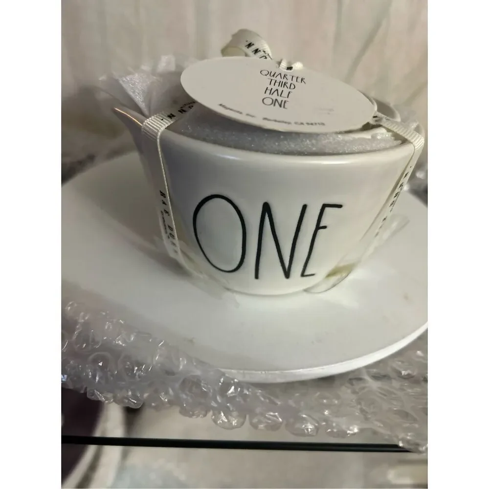 Rae Dunn White Measuring Cups